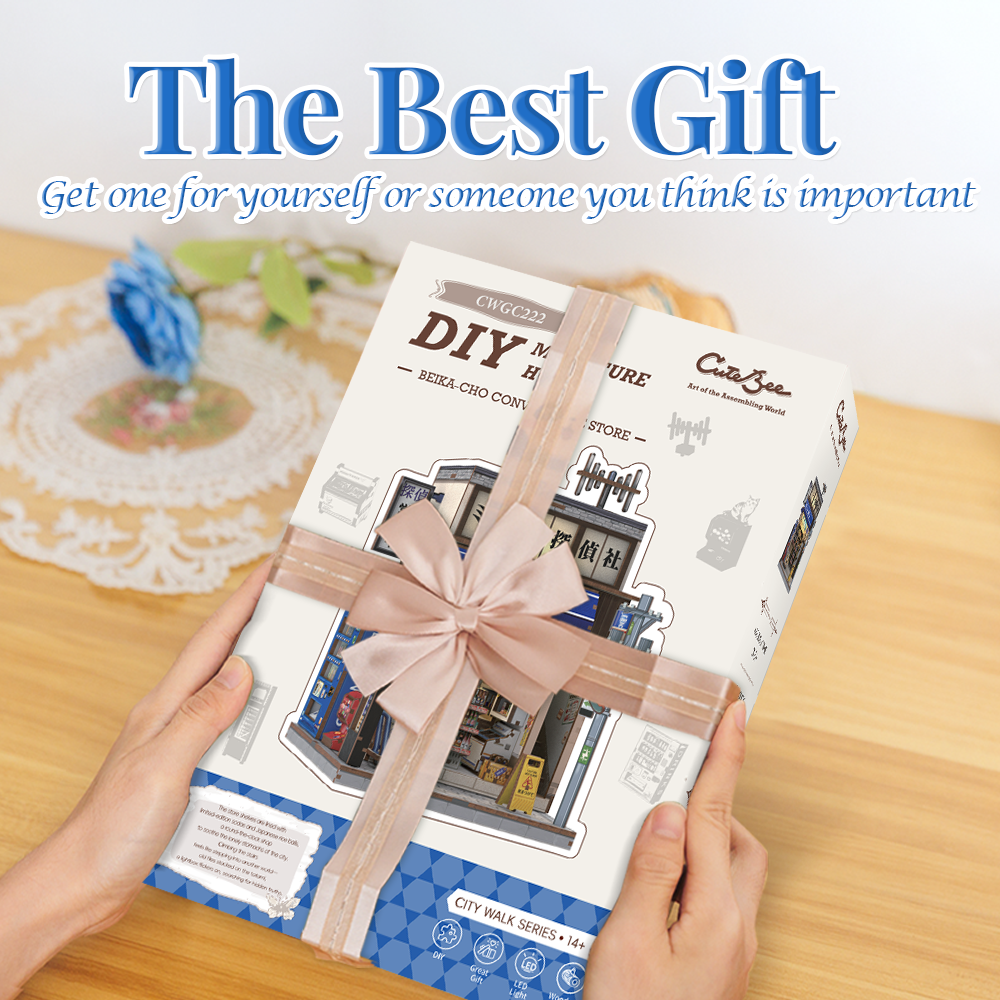 CUTEBEE DIY Miniature House | Beika-cho Convenience Store