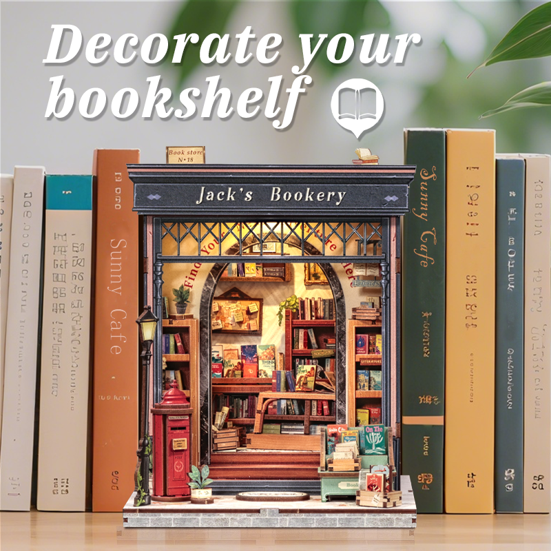 CUTEBEE DIY Miniature House | Jack's Bookery