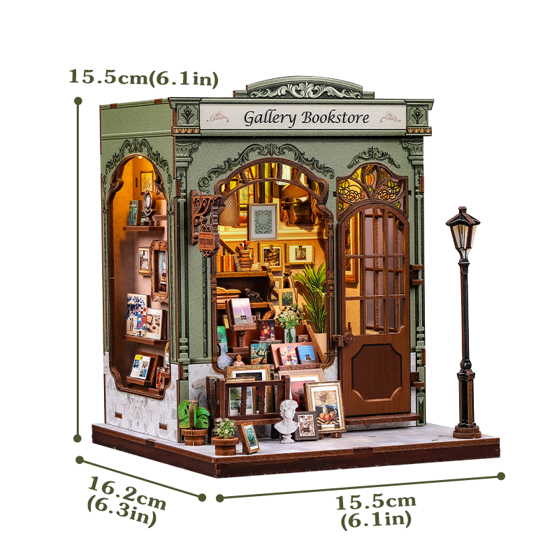 CUTEBEE DIY Miniature House | Gallery Bookstore