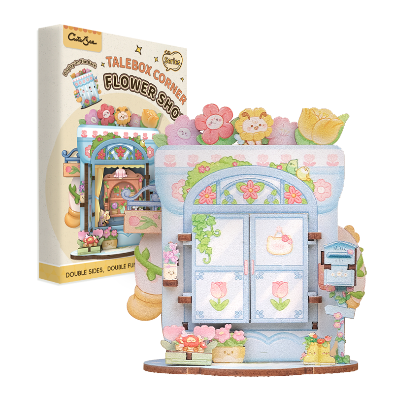 CUTEBEE Mini Store Series | TaleBox Corner-Flower Shop