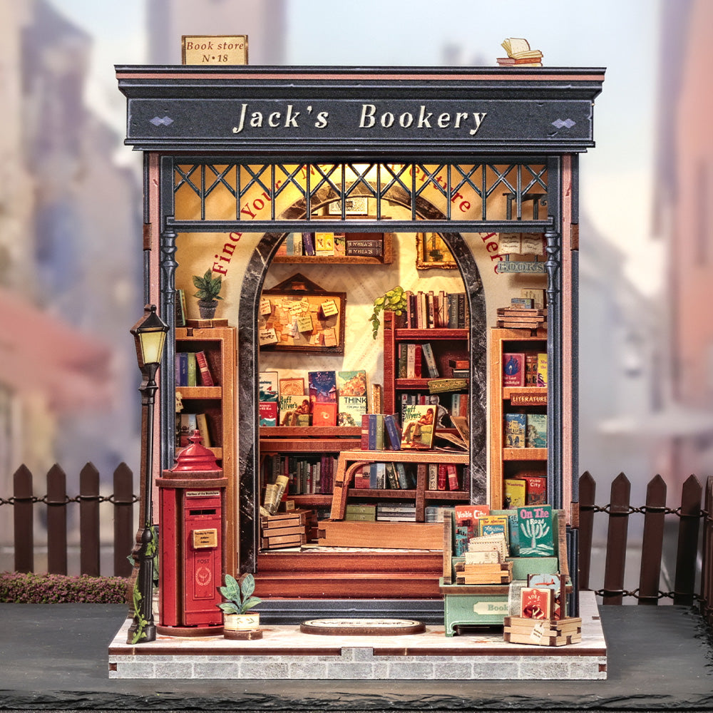 CUTEBEE DIY Miniature House | Jack's Bookery