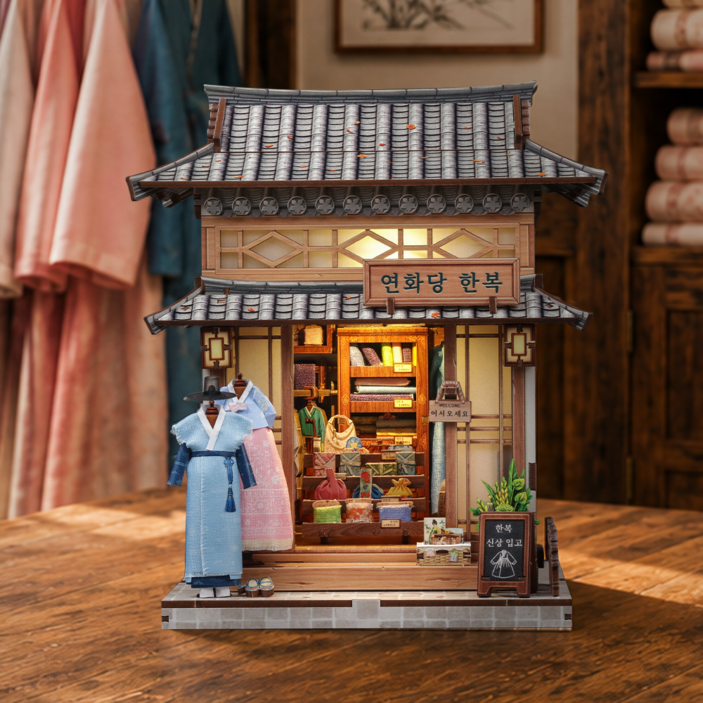 CUTEBEE DIY Miniature House | Lotus Hall Hanbok Studio