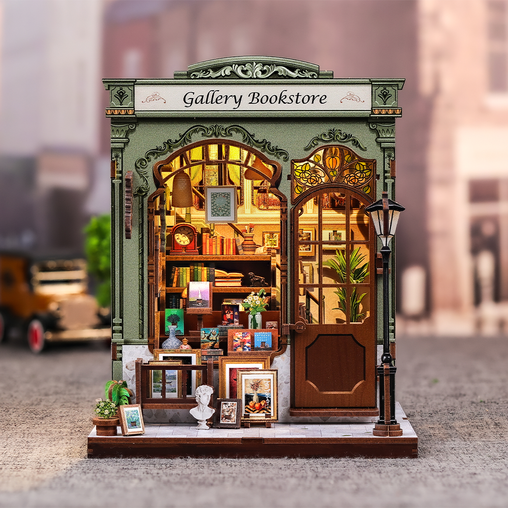 CUTEBEE DIY Miniature House | Gallery Bookstore