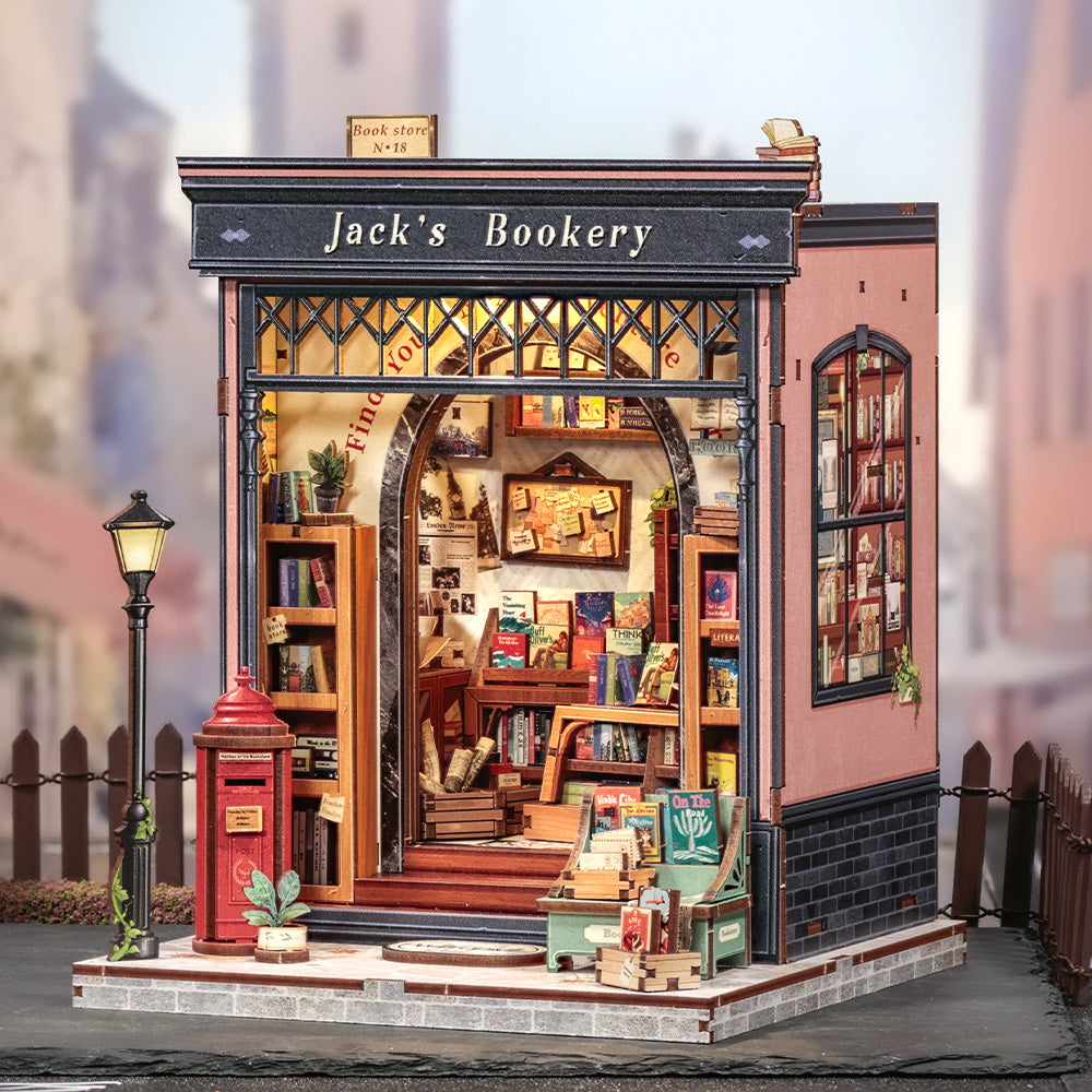 CUTEBEE DIY Miniature House | Jack's Bookery