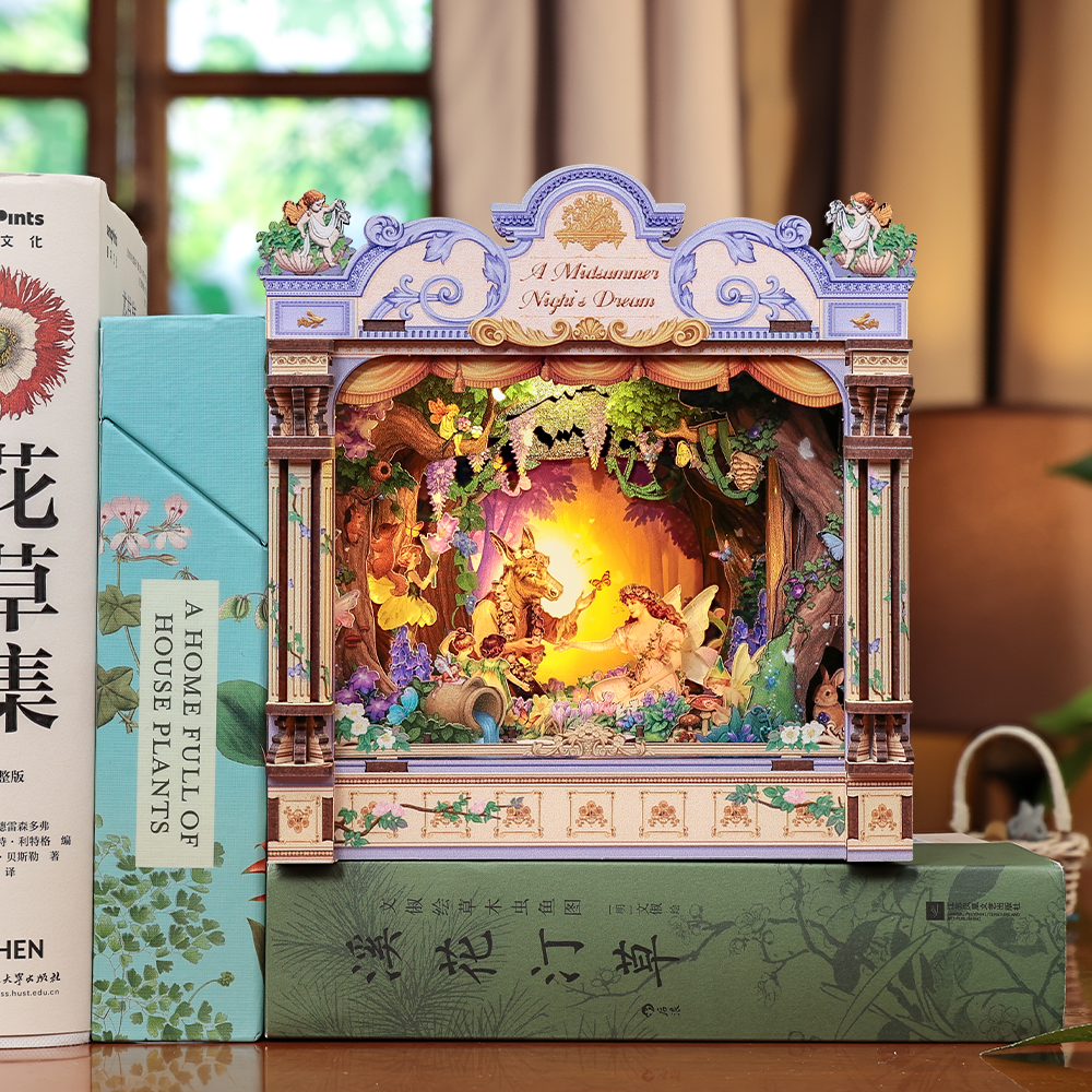 CUTEBEE DIY Miniature House |A Midsummer Night's Dream