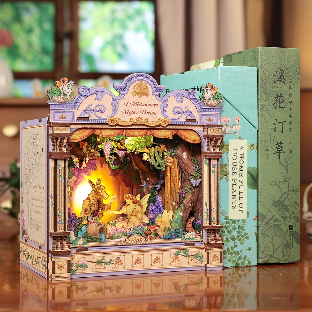 CUTEBEE DIY Miniature House |A Midsummer Night's Dream