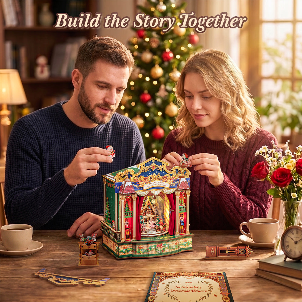 CUTEBEE DIY Miniature Theater Kits | The Nutcracker’s Dreamscape Adventure