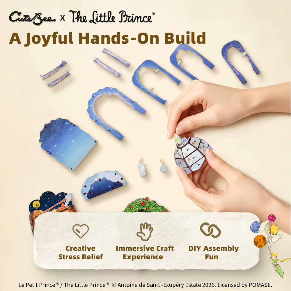 CUTEBEE X The Little Prince | DIY Fridge Magnet Kit