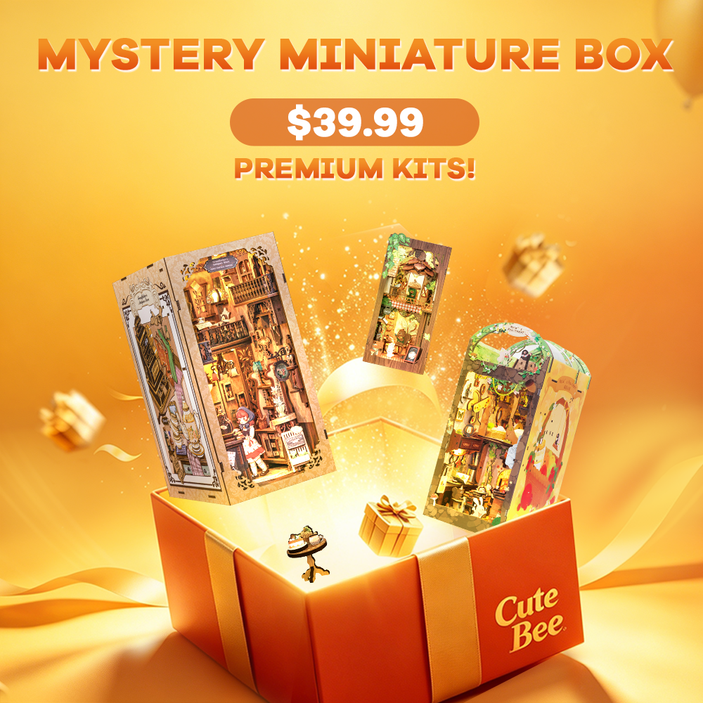 CUTEBEE Deluxe Mystery Box | Premium DIY Kits Edition
