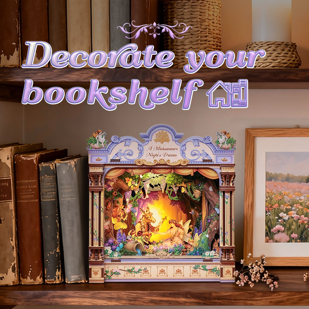 CUTEBEE DIY Miniature House |A Midsummer Night's Dream