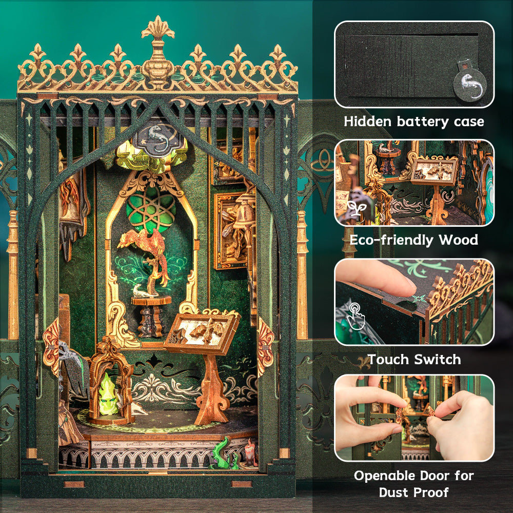 CUTEBEE DIY Book Nook Kit(Magic Shop Series)