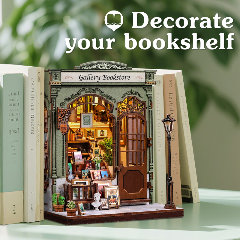 CUTEBEE DIY Miniature House | Gallery Bookstore