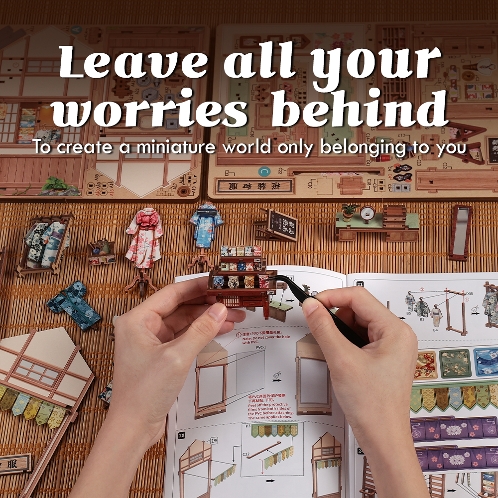 CUTEBEE DIY Miniature House | Sakura o kimono shop