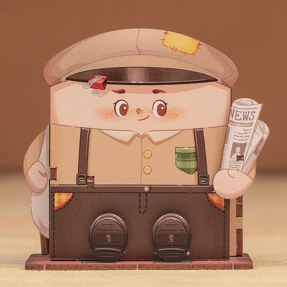 CUTEBEE Mini Store Series | TaleBox Corner-Newsstand