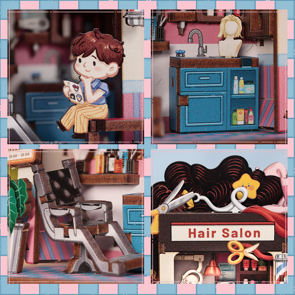 CUTEBEE Mini Store Series | TaleBox Corne-Hair Salon