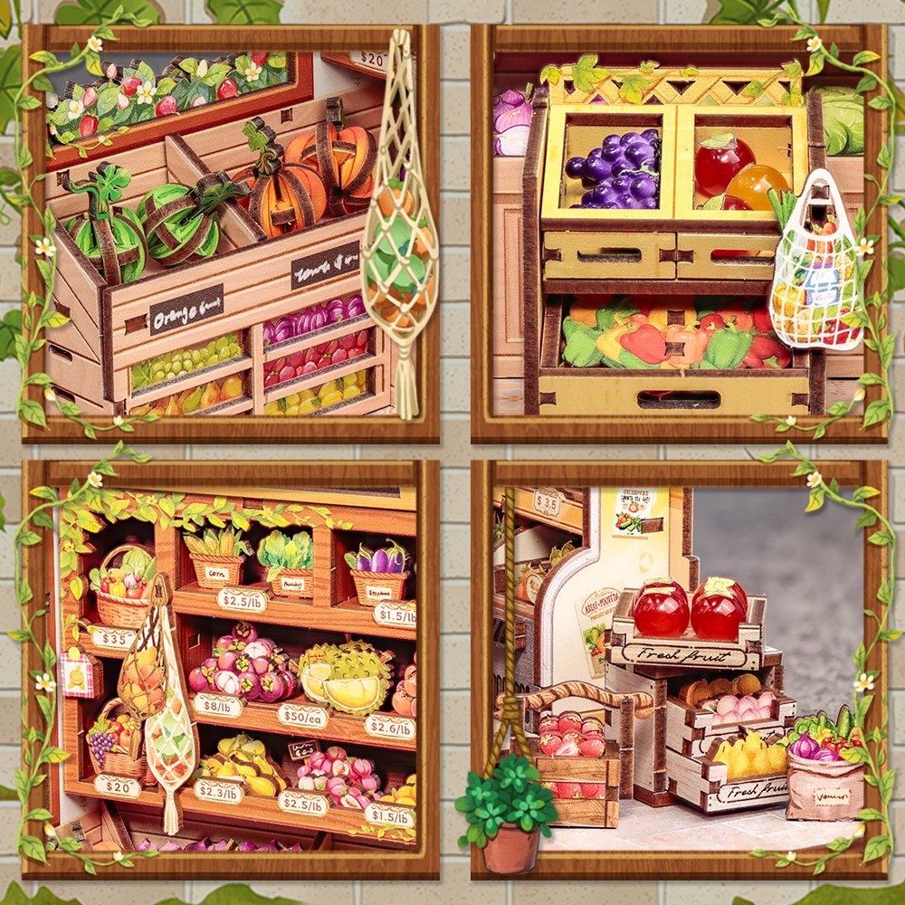 CUTEBEE DIY Miniature House | The Greens' Grocery
