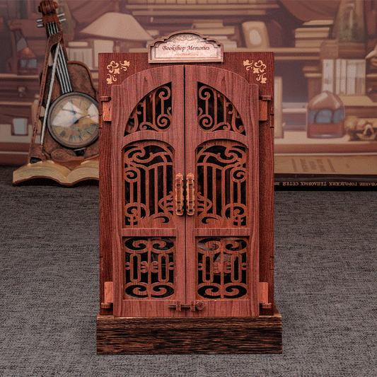CUTEBEE DIY Book Nook Kit(Bookshop Memories)