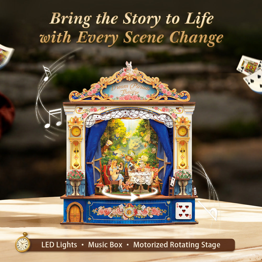 CUTEBEE DIY Miniature Theater Kits | Dream Parade Theatre