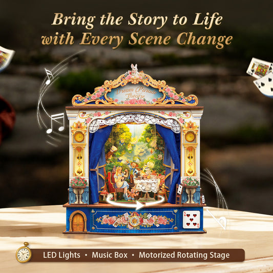 CUTEBEE DIY Miniature Theater Kits | Dream Parade Theatre