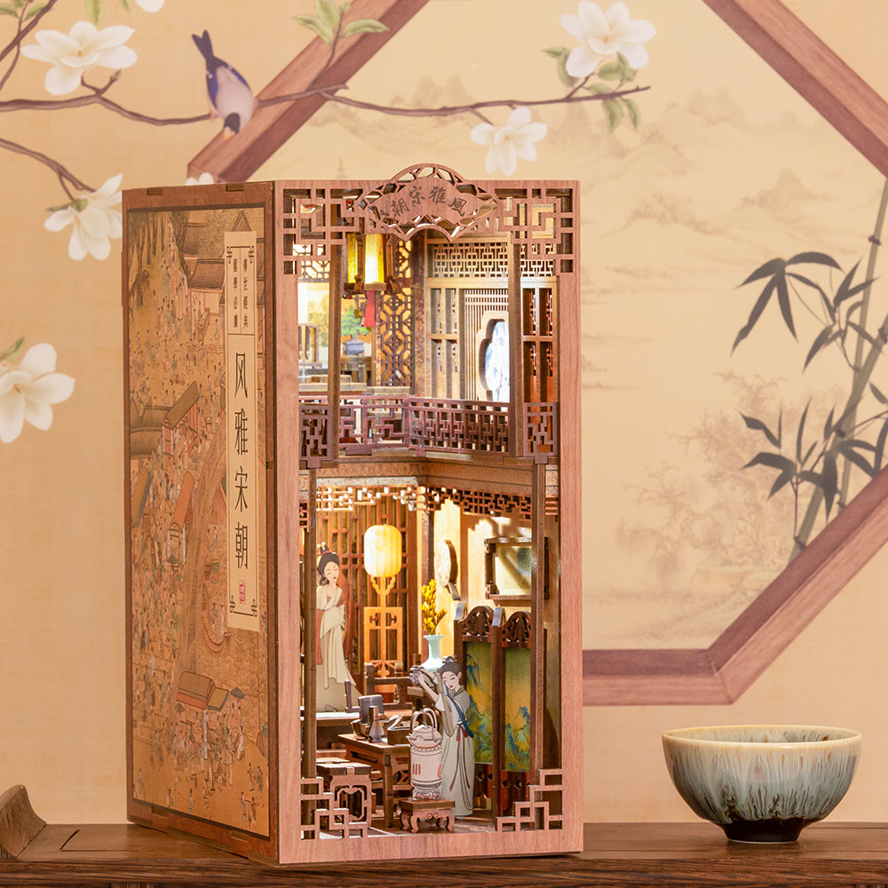 (US Warehouse Only) CUTEBEE DIY Book Nook Kit (Elegant Song Dynasty)