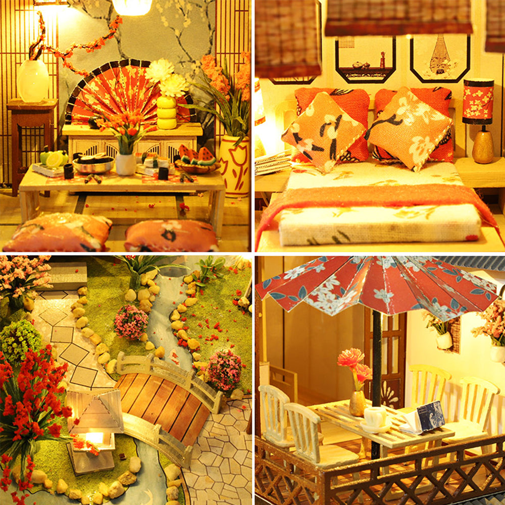 CUTEBEE 1: 24 DIY Dollhouse Kit (Yaquan Court)