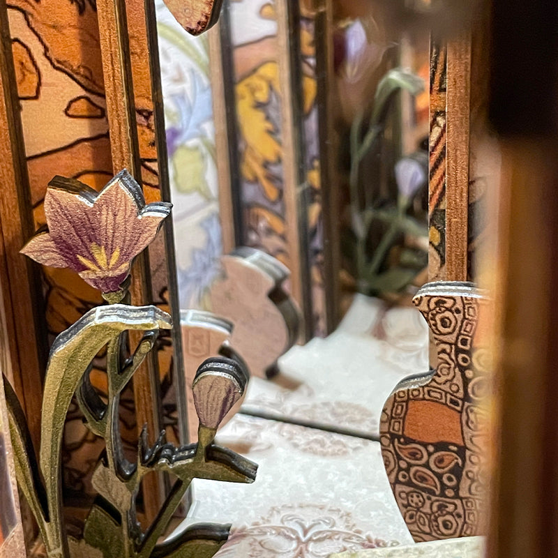 CUTEBEE DIY Book Nook Kit (Butterfly of the Unknow Lands)