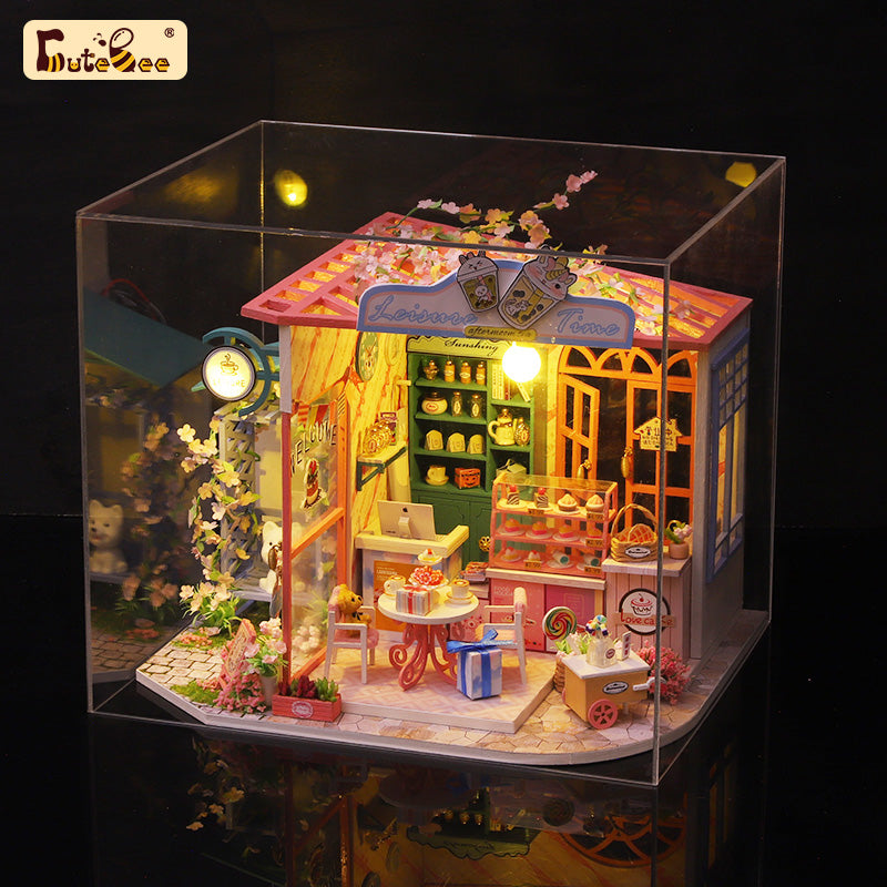 CUTEBEE 1:24 DIY Dollhouse Kit ( Story of Flowers )