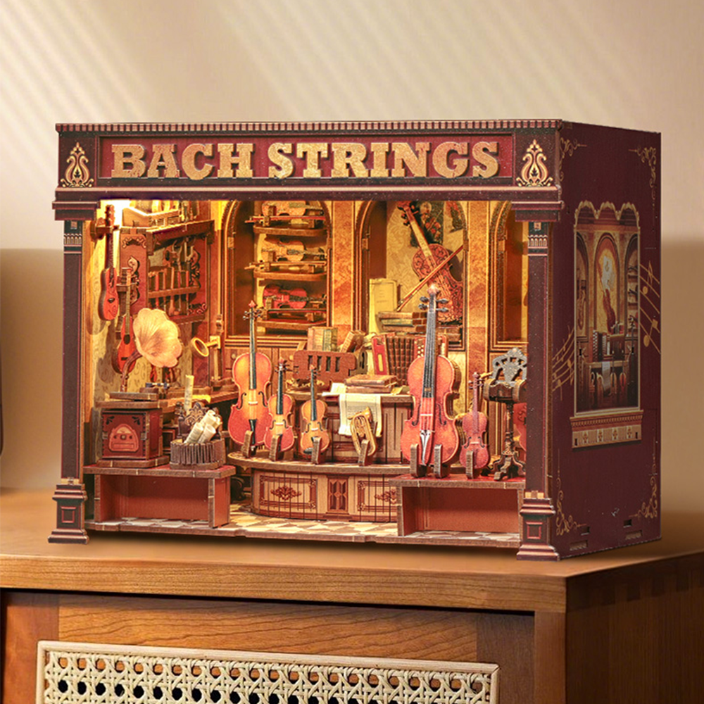 CUTEBEE DIY Miniature House | Bach Strings