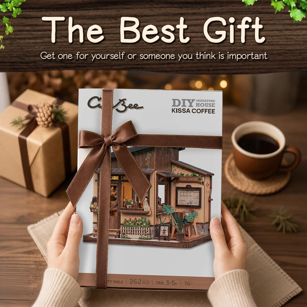 CUTEBEE DIY Miniature House | Kissa Coffee