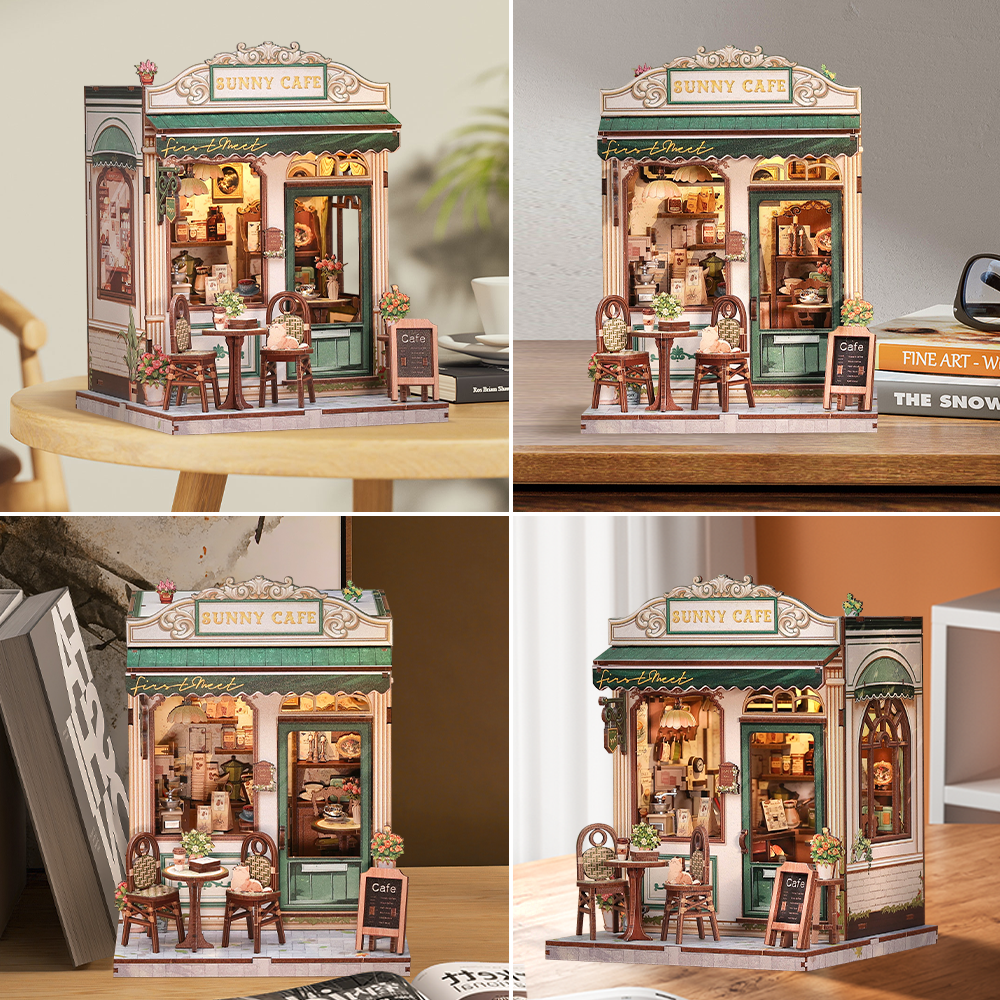 CUTEBEE DIY Miniature House |  Sunny Cafe