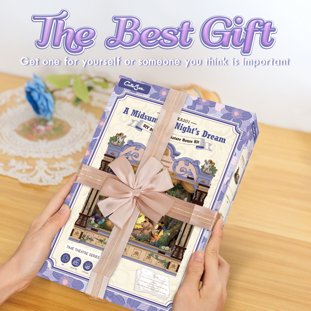 CUTEBEE DIY Miniature House |A Midsummer Night's Dream
