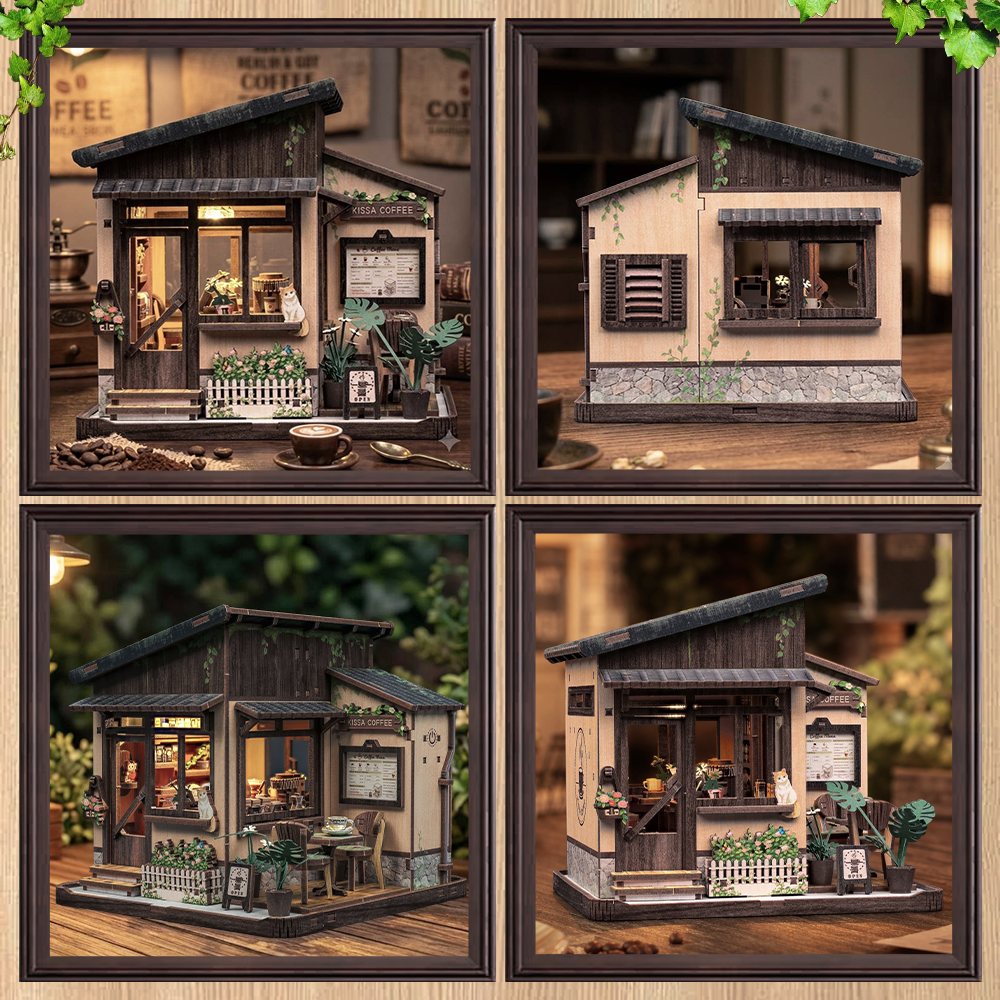 CUTEBEE DIY Miniature House | Kissa Coffee