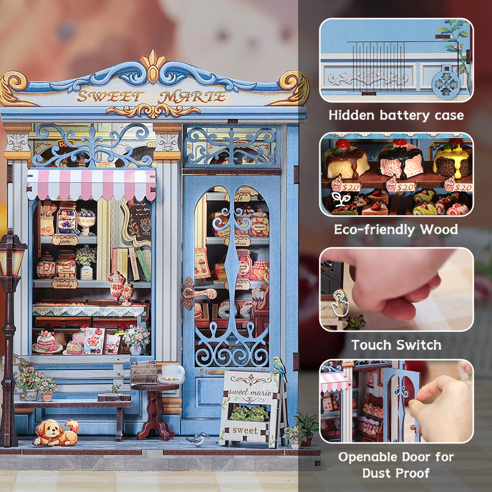 CUTEBEE DIY Miniature House |  Sweet Marie