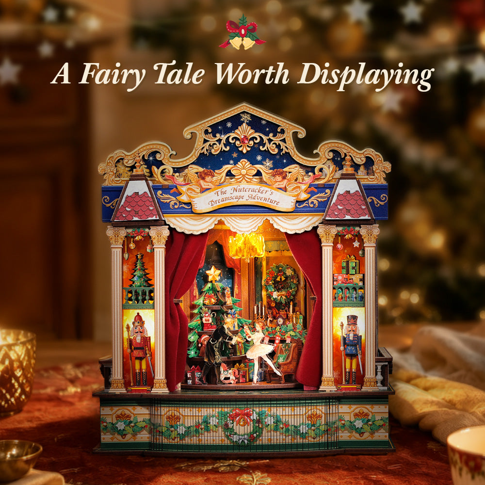 CUTEBEE DIY Miniature Theater Kits | The Nutcracker’s Dreamscape Adventure