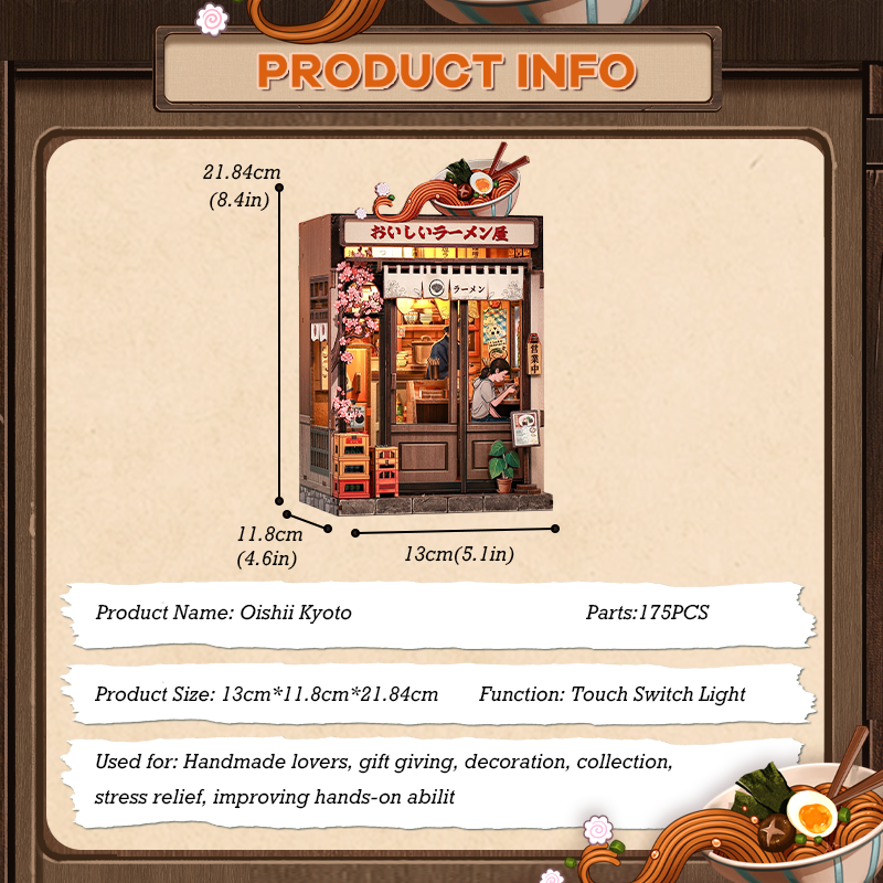 CUTEBEE DIY Miniature House | Oishii Kyoto