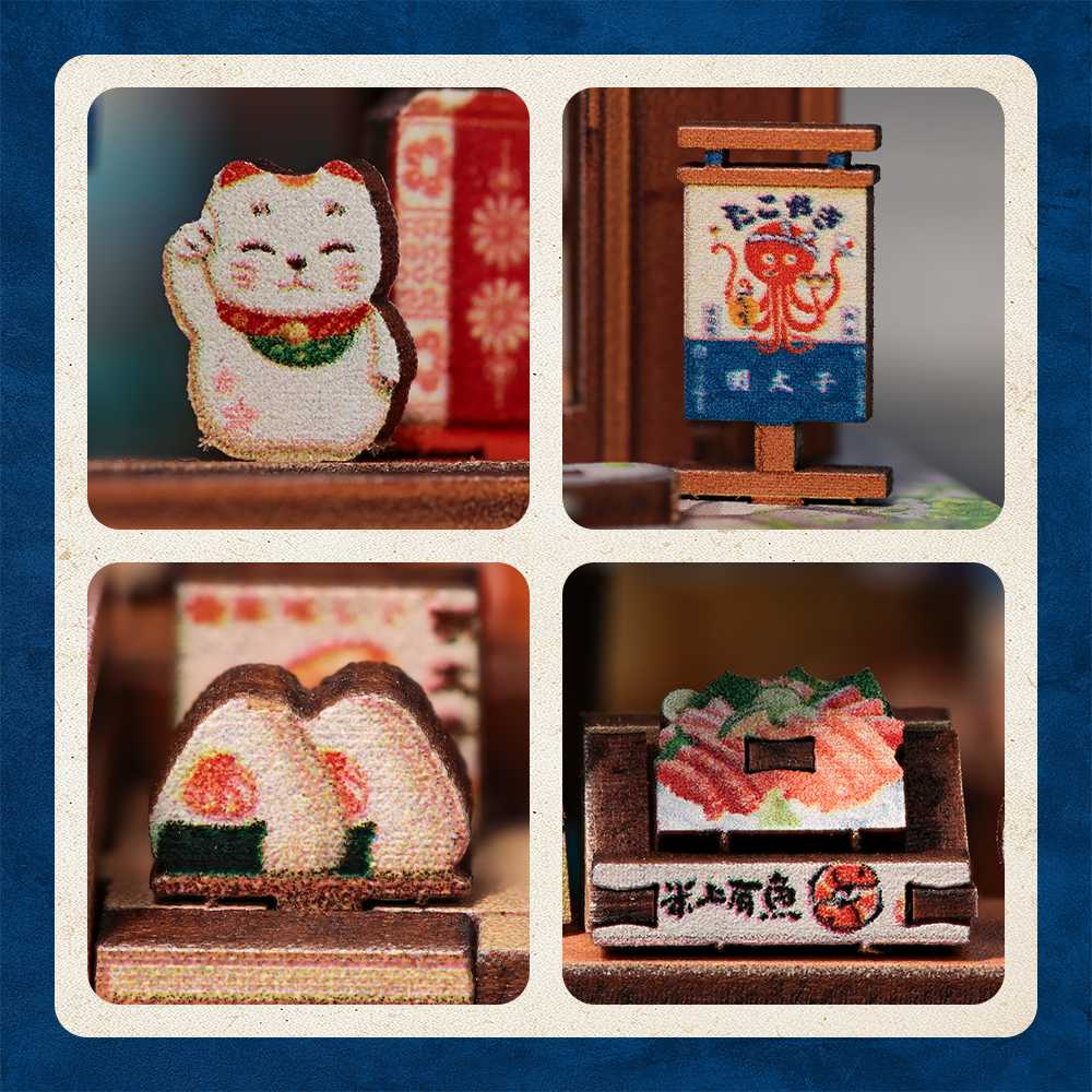 CUTEBEE Mini DIY House | Japanese Mini Store Series