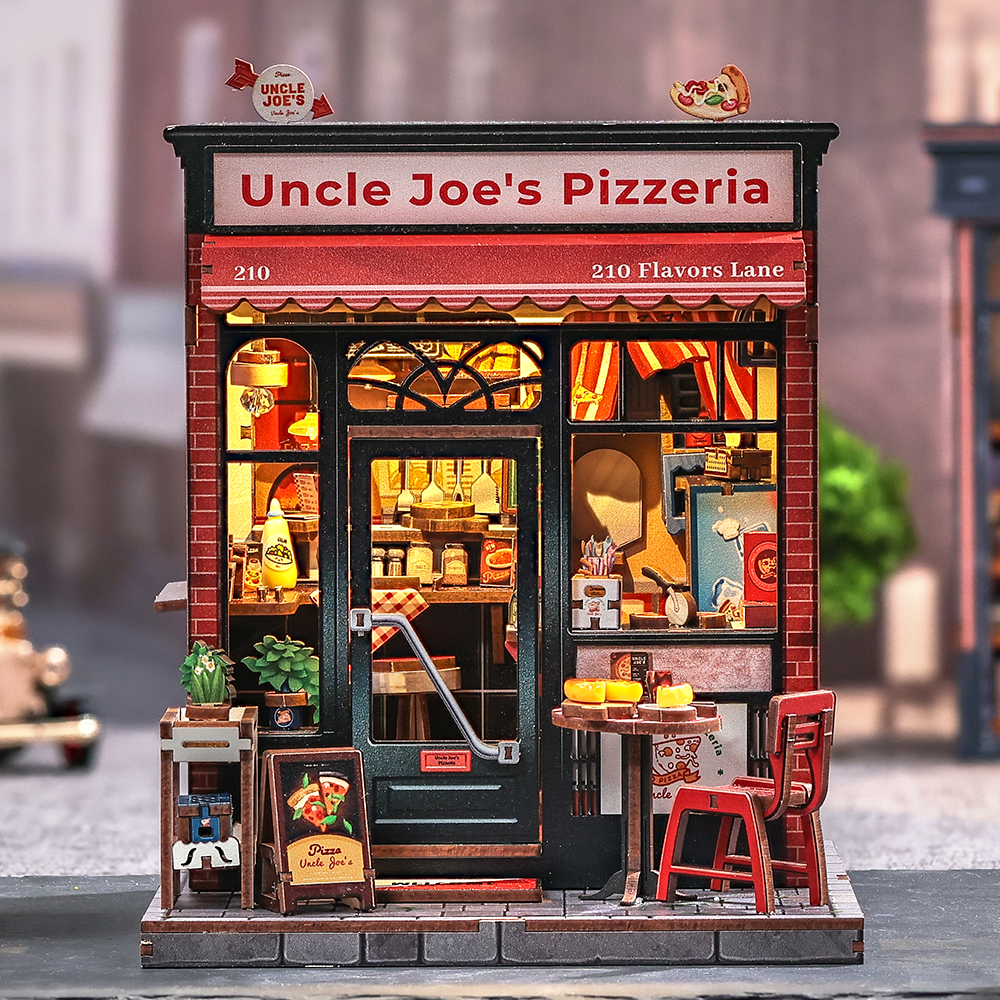 CUTEBEE DIY Miniature House | Uncle Joe's Pizzeria