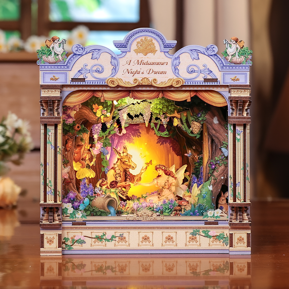 CUTEBEE DIY Miniature House |A Midsummer Night's Dream
