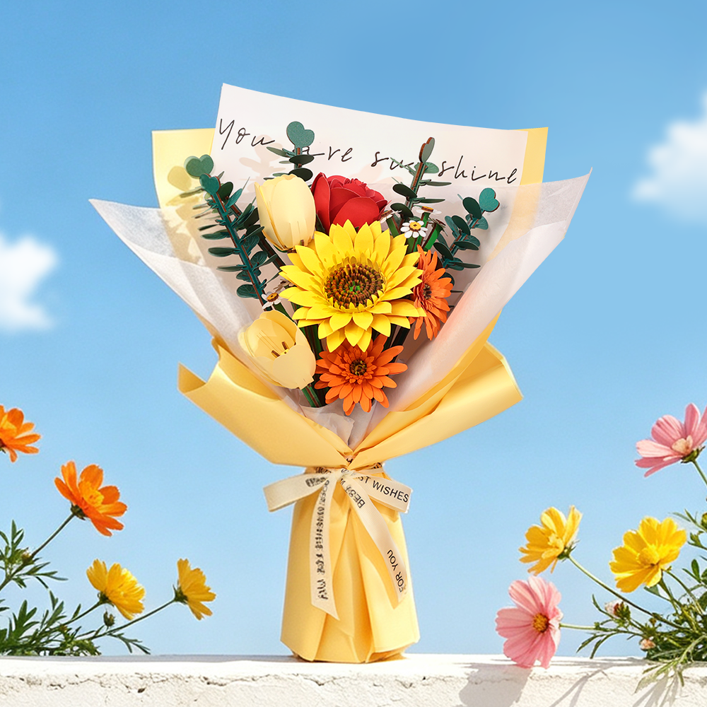 CUTEBEE DIY Flower Kit | Golden Wishes