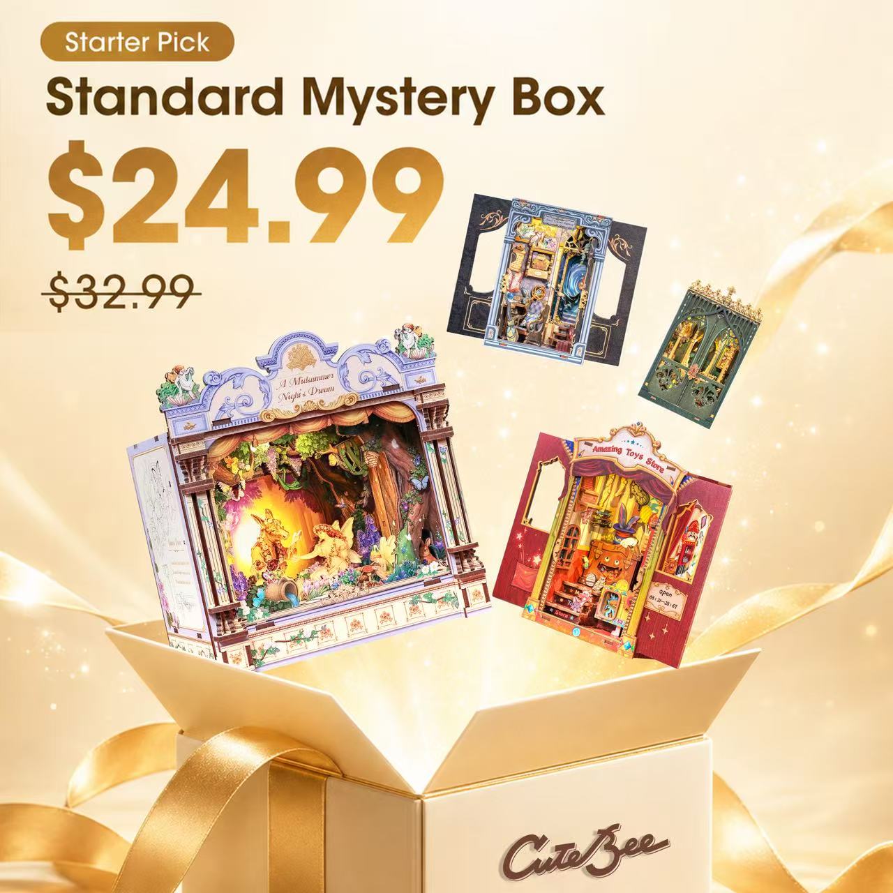 CUTEBEE  Standard Mystery Box | Limited-Time Flash Sale