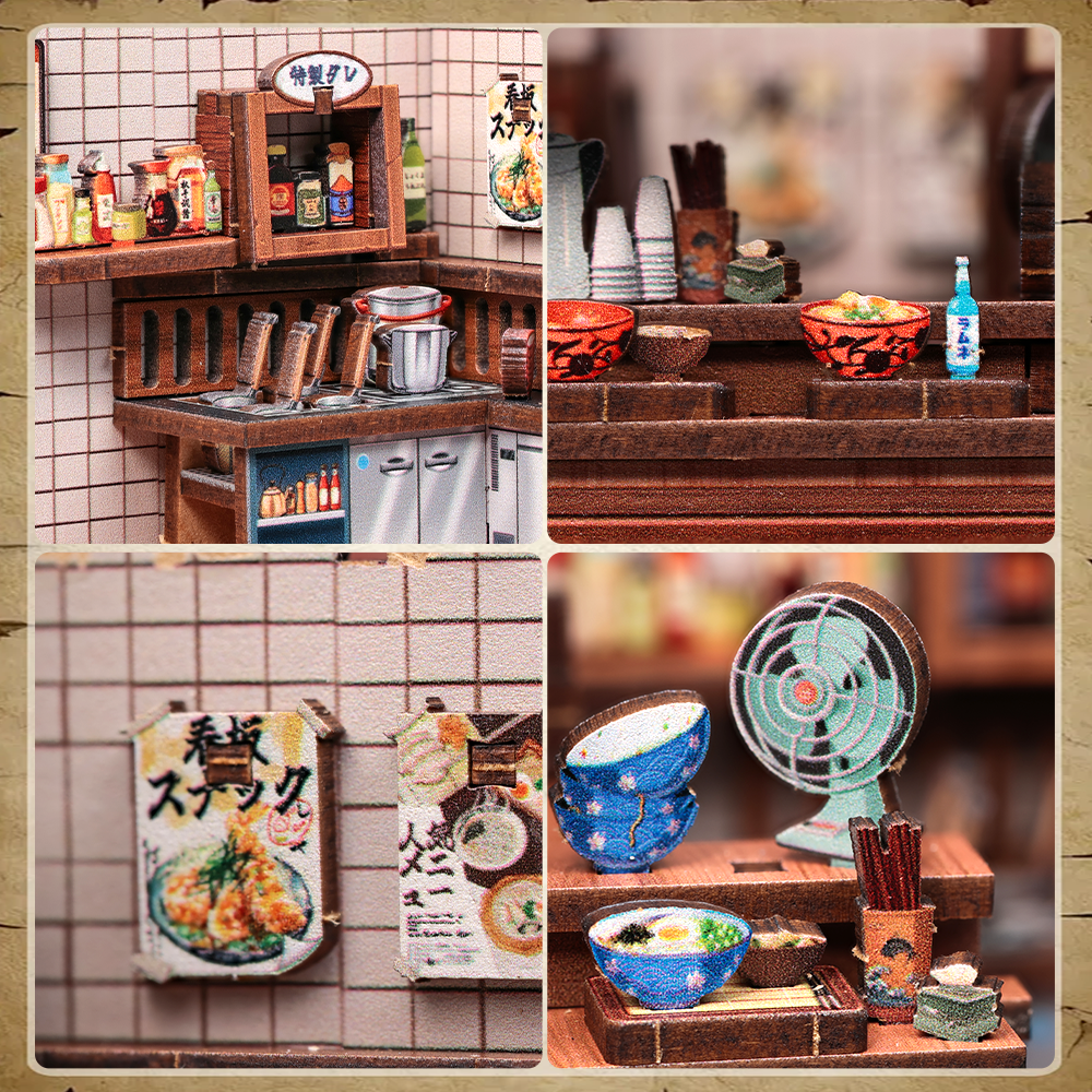 CUTEBEE Mini DIY House | Japanese Mini Store Series