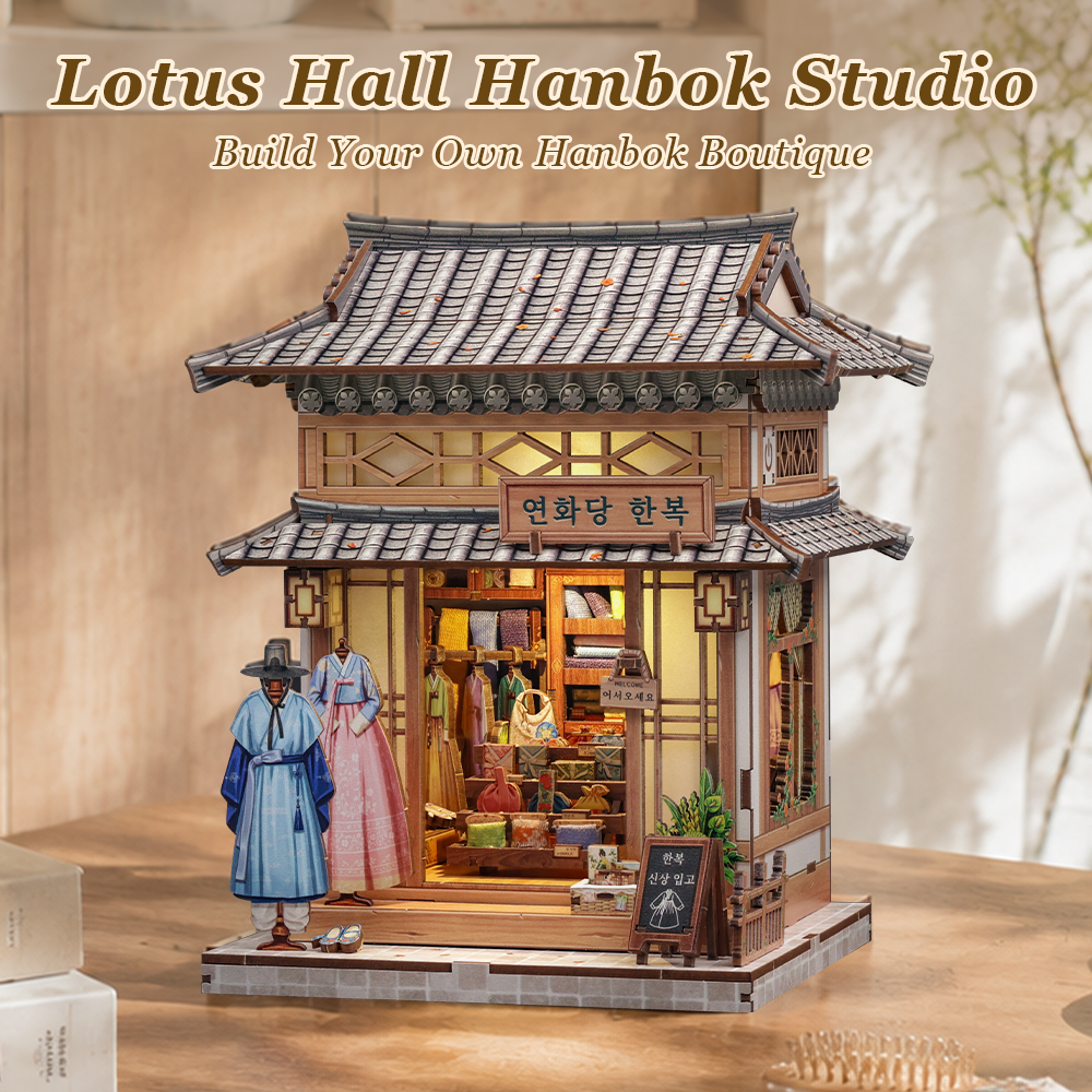 CUTEBEE DIY Miniature House | Lotus Hall Hanbok Studio