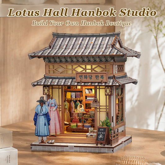 CUTEBEE DIY Miniature House | Lotus Hall Hanbok Studio