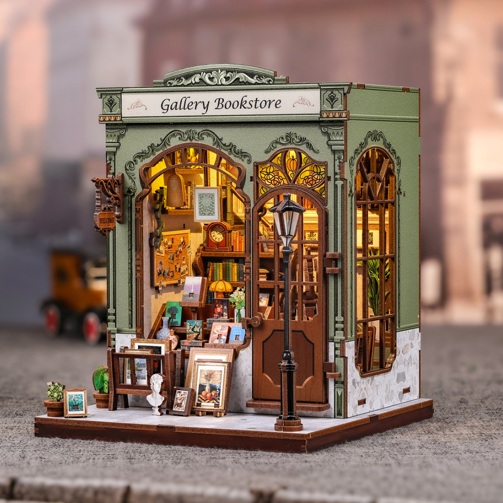 CUTEBEE DIY Miniature House | Gallery Bookstore