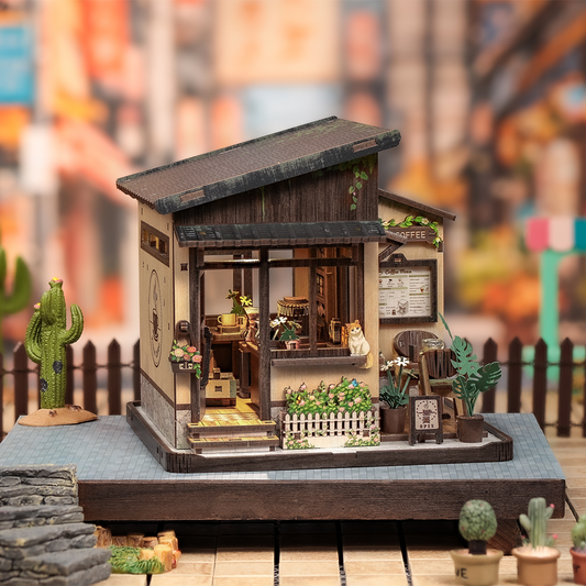 CUTEBEE DIY Miniature House | Kissa Coffee