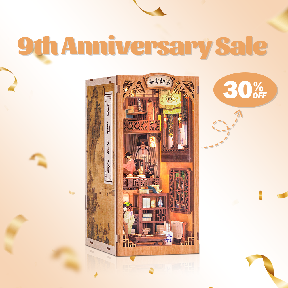 CUTEBEE DIY Book Nook Kit (Elegant Song Dynasty)