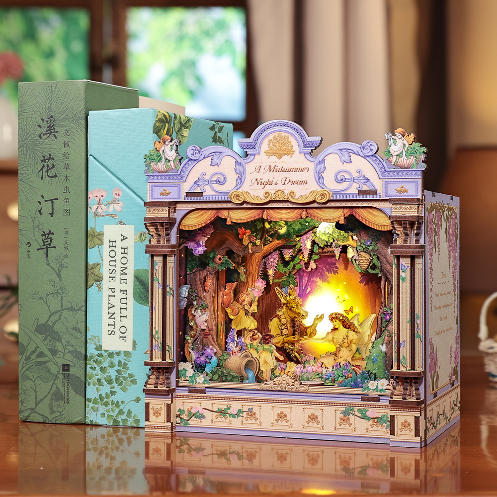 CUTEBEE DIY Miniature House |A Midsummer Night's Dream