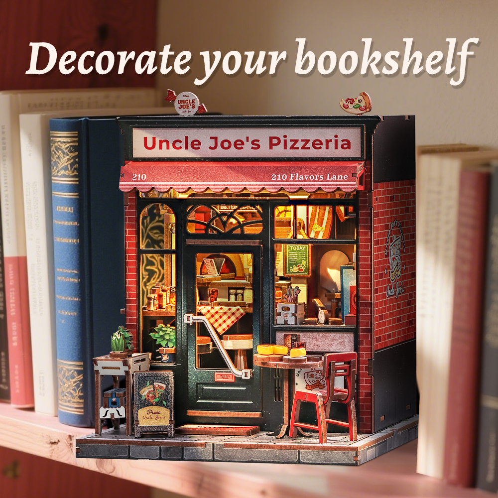 CUTEBEE DIY Miniature House | Uncle Joe's Pizzeria