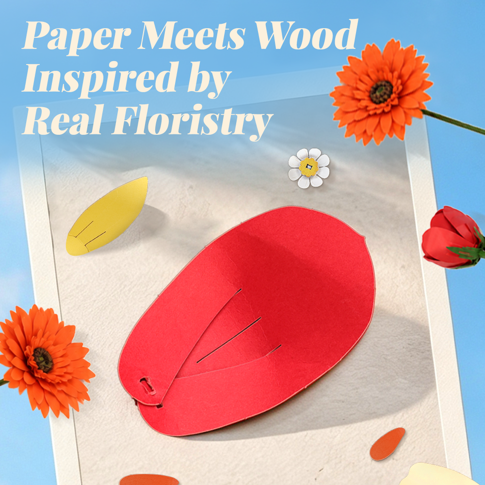 CUTEBEE DIY Flower Kit | Golden Wishes