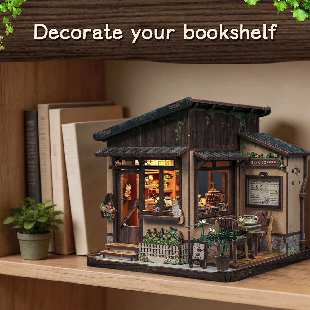 CUTEBEE DIY Miniature House | Kissa Coffee